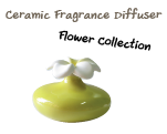 Click to see Ceramic Fragrance Diffuser - Flower